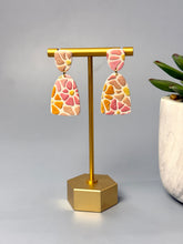 Load image into Gallery viewer, Floral Clay Earrings