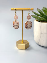 Load image into Gallery viewer, Floral Bunny Clay Earrings