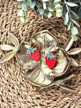 Load image into Gallery viewer, Sweet Strawberry Clay Earrings