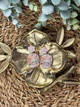 Load image into Gallery viewer, Floral Bunny Clay Earrings