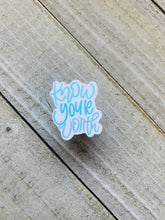 Load image into Gallery viewer, Know your worth - sticker