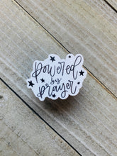 Load image into Gallery viewer, Powered by prayer - sticker