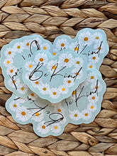 Load image into Gallery viewer, Be Kind Daisy Heart - Sticker