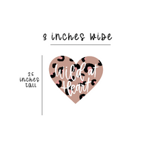 Load image into Gallery viewer, Wild at Heart - Sticker