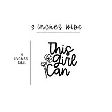 Load image into Gallery viewer, This girl can - sticker