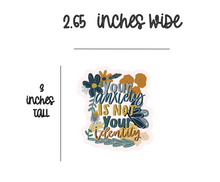 Load image into Gallery viewer, Your anxiety is not your identity - Sticker
