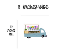 Load image into Gallery viewer, Flower Truck Sticker