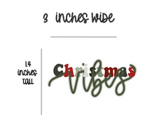 Load image into Gallery viewer, Christmas Vibes- Sticker