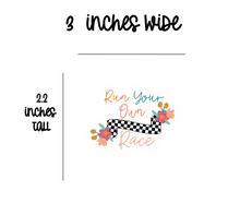Load image into Gallery viewer, Run Your Own Race - Sticker