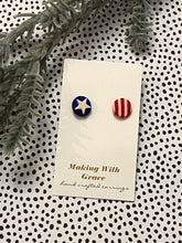 Load image into Gallery viewer, Patriotic Studs