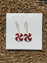 Load image into Gallery viewer, Peppermint Drop Earrings
