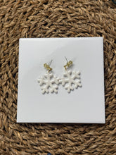 Load image into Gallery viewer, Snowflake Earrings
