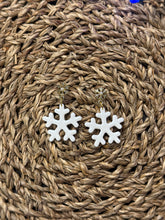 Load image into Gallery viewer, Snowflake Earrings
