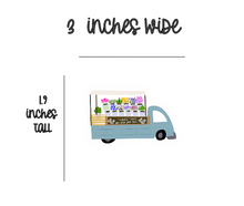 Load image into Gallery viewer, Flower Truck Sticker

