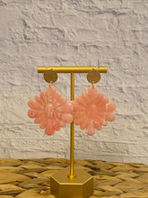 Load image into Gallery viewer, Faux Pink Ice Earrings
