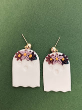 Load image into Gallery viewer, Floral Ghost Earrings
